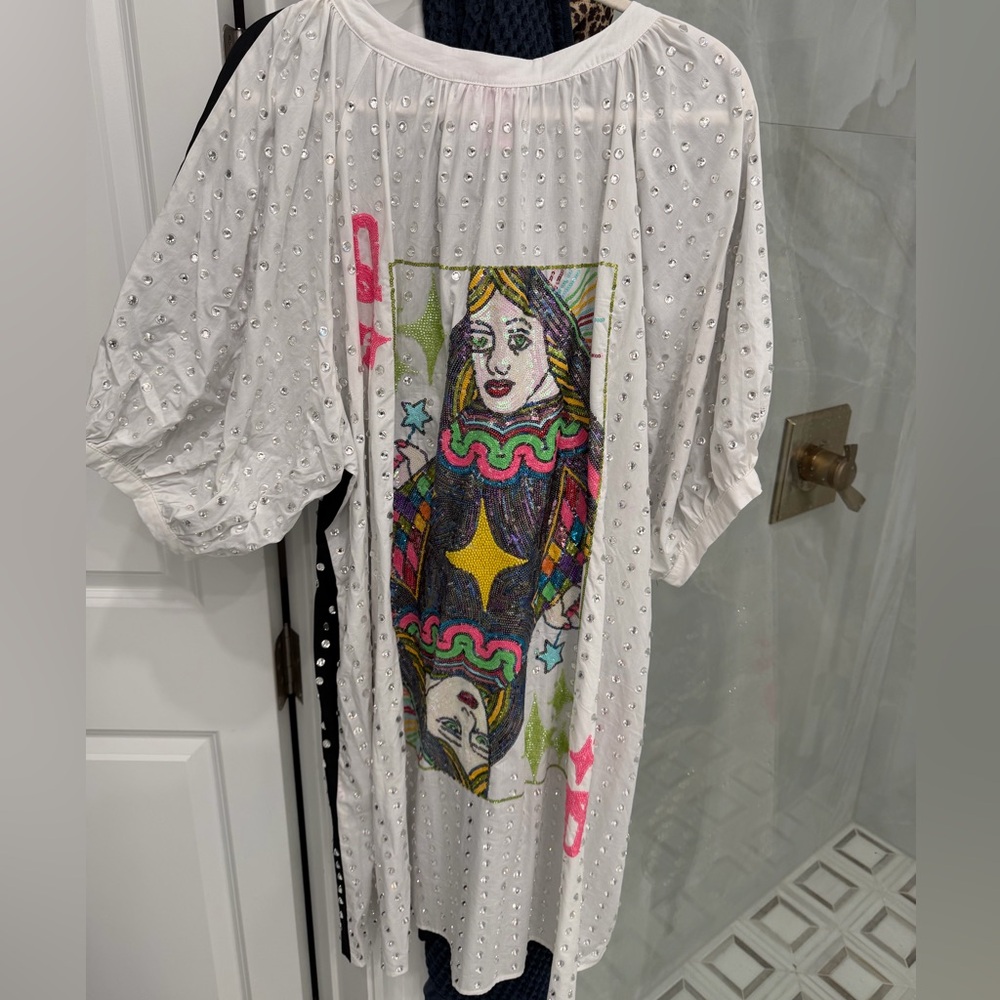 Queen of sparkles 3xl rhinestone dress . Fly boutique special.